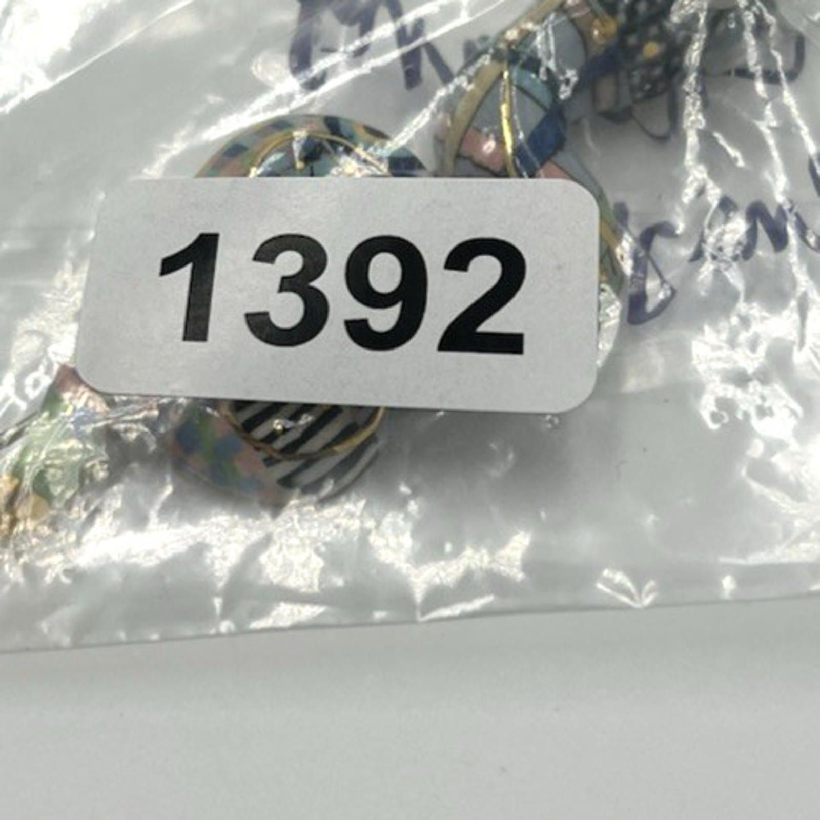 Other Cynthia Chuang Porcelain Checkered Whimsical Snake Stick Pin Size ONE SIZE - 8 Thumbnail