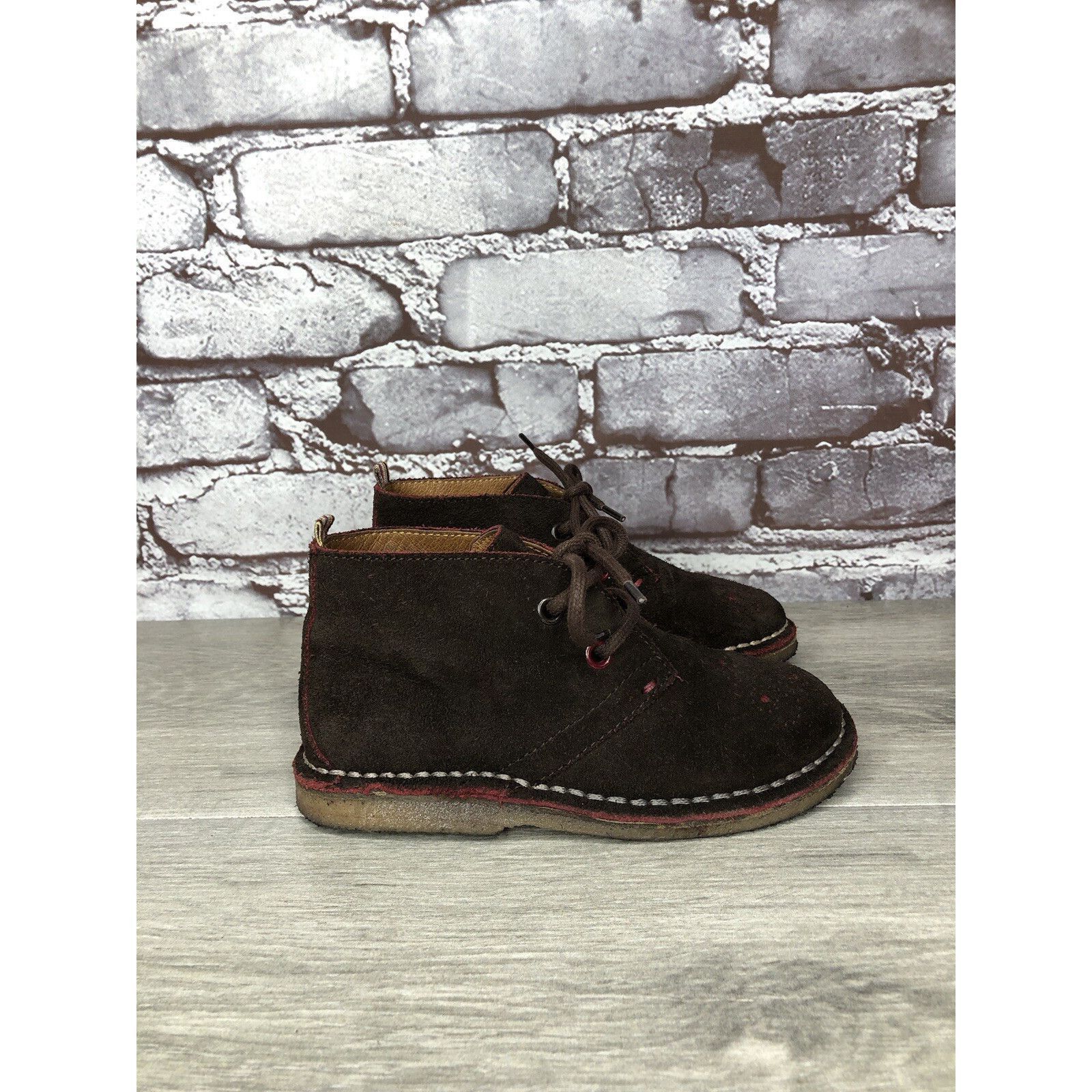 Paul Smith Paul Smith Junior Brown Suede Leather Chukka Lace Up Boots B Size US 10 / EU 43 - 14 Thumbnail