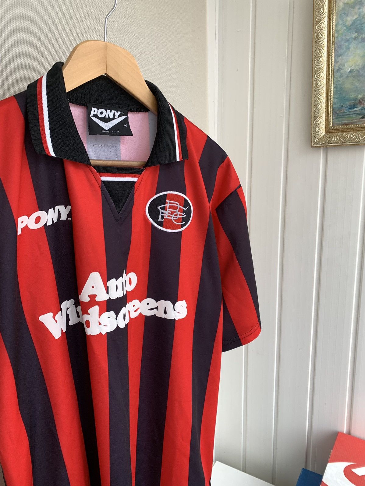 PONY Pony Birmingham City 1996-1997 Away Soccer Jersey Size M Size US M / EU 48-50 / 2 - 5 Thumbnail