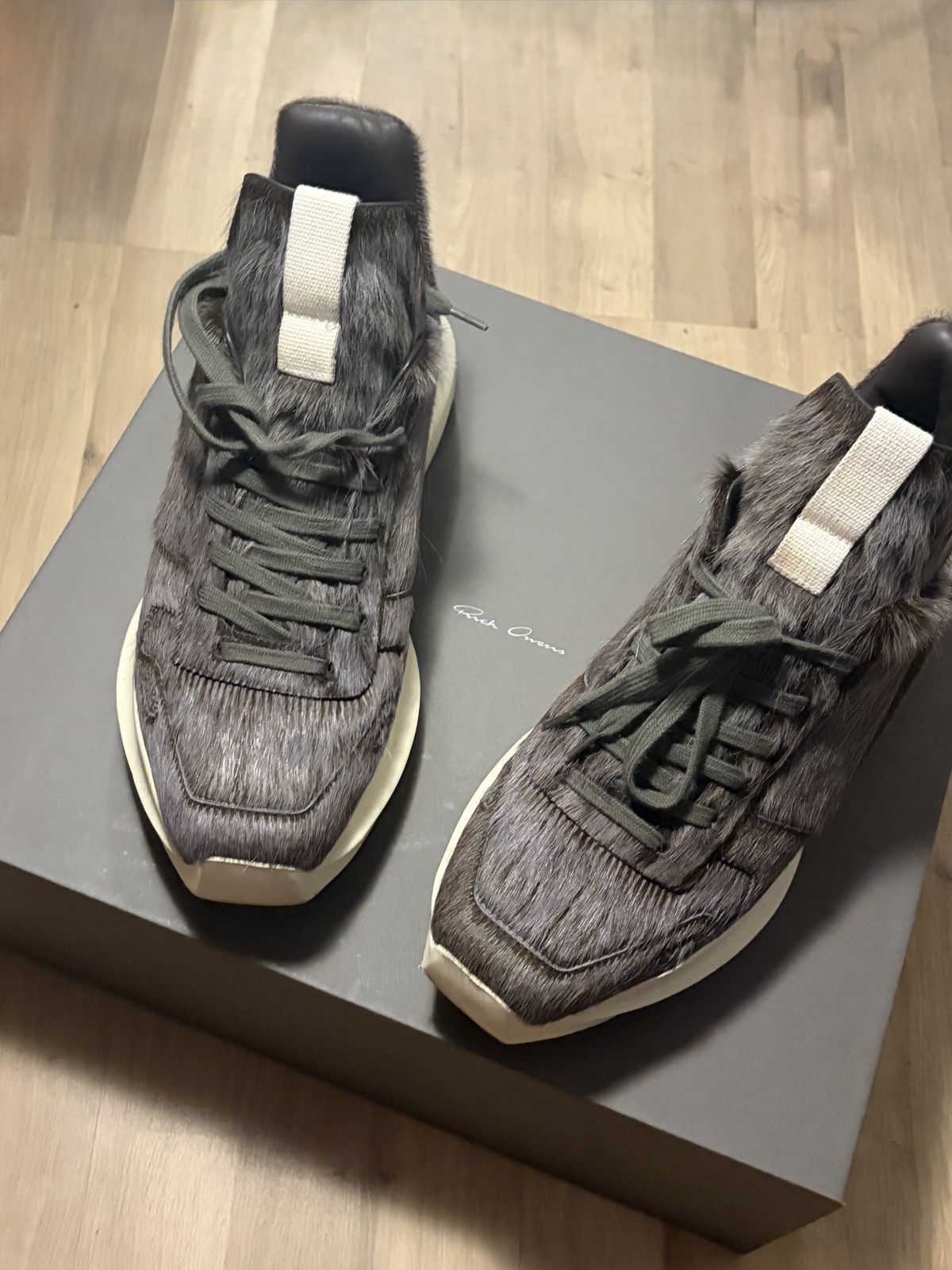 Rick Owens Rick Owens Runner Pony Hair SS26 Size US 7.5 / EU 40-41 - 3 Thumbnail