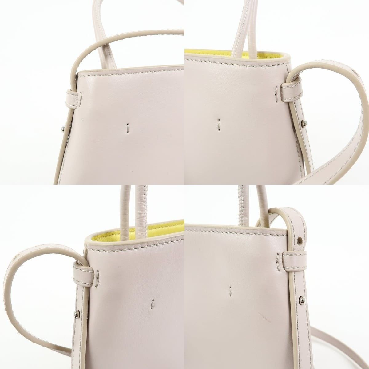 Chloe Chloe Sense Micro Leather Shoulder Bag Beige Size ONE SIZE - 6 Thumbnail