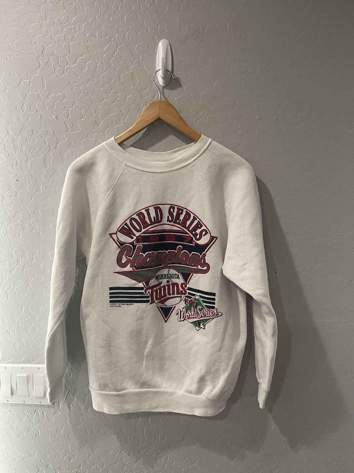 Logo 7 × MLB × Vintage Vintage Minnesota Twins World Series Champs Sweatshirt Med Size US M / EU 48-50 / 2 - 1 Thumbnail