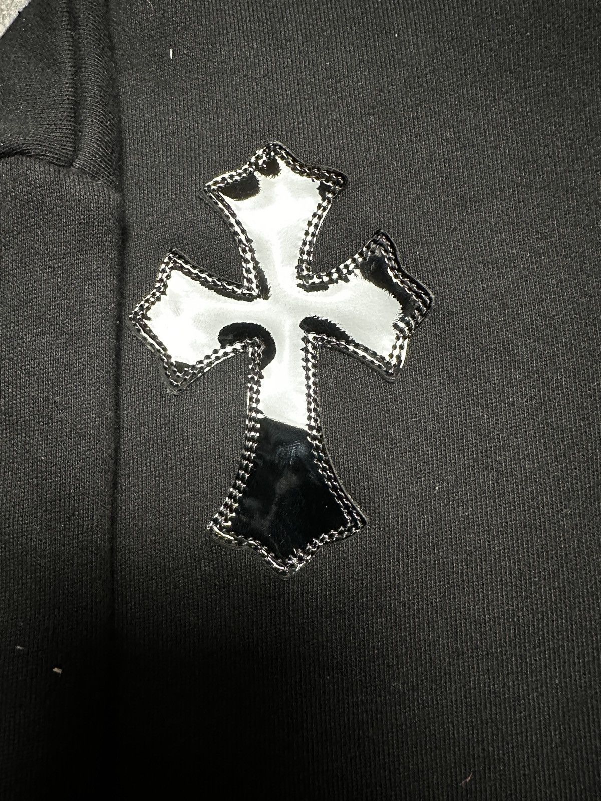 Chrome Hearts Chrome Hearts Flooded Cross Patch Quarter Zip Size US M / EU 48-50 / 2 - 11 Thumbnail
