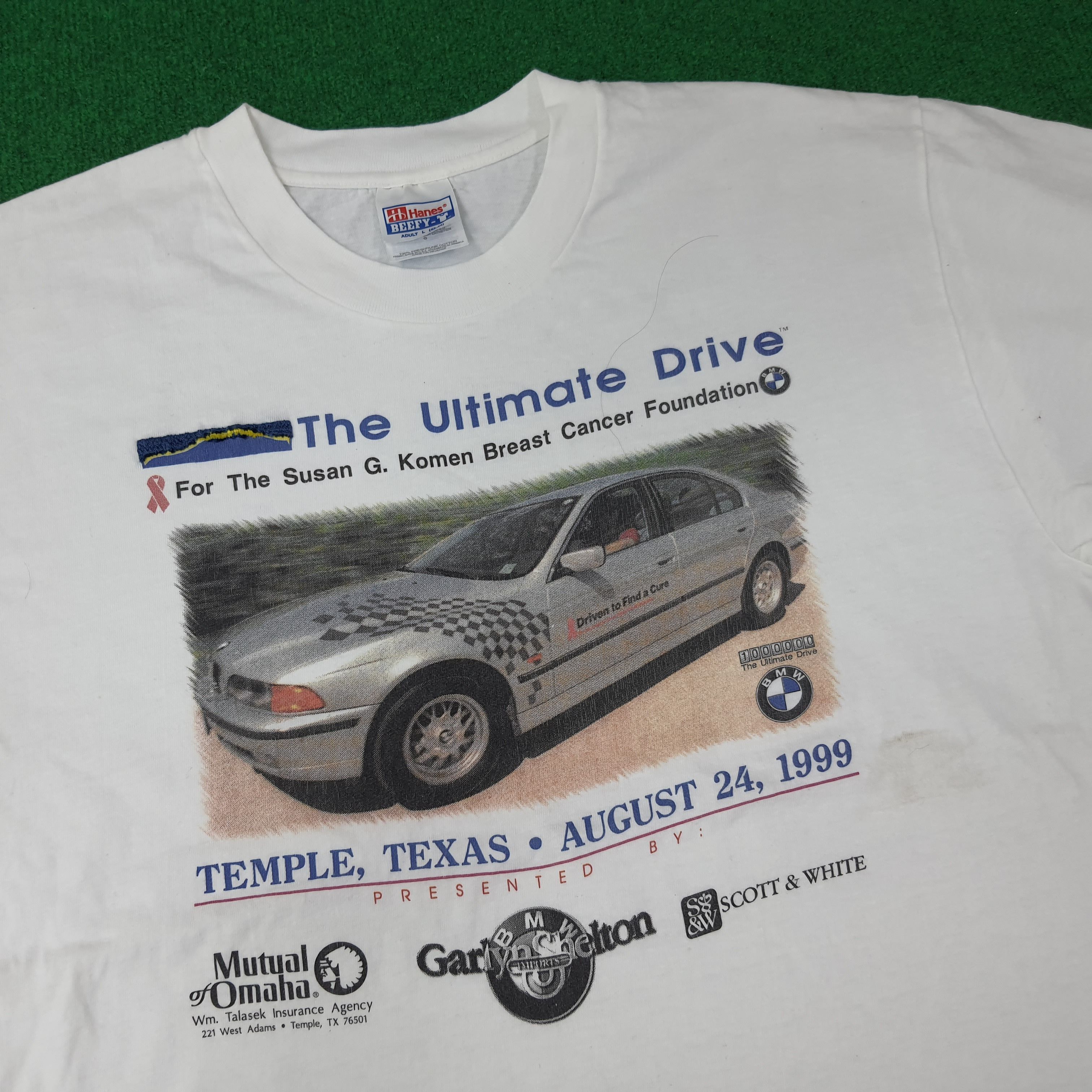 BMW Vintage BMW Automotive Sports 90s Tshirt C223N67 Size US L / EU 52-54 / 3 - 2 Thumbnail