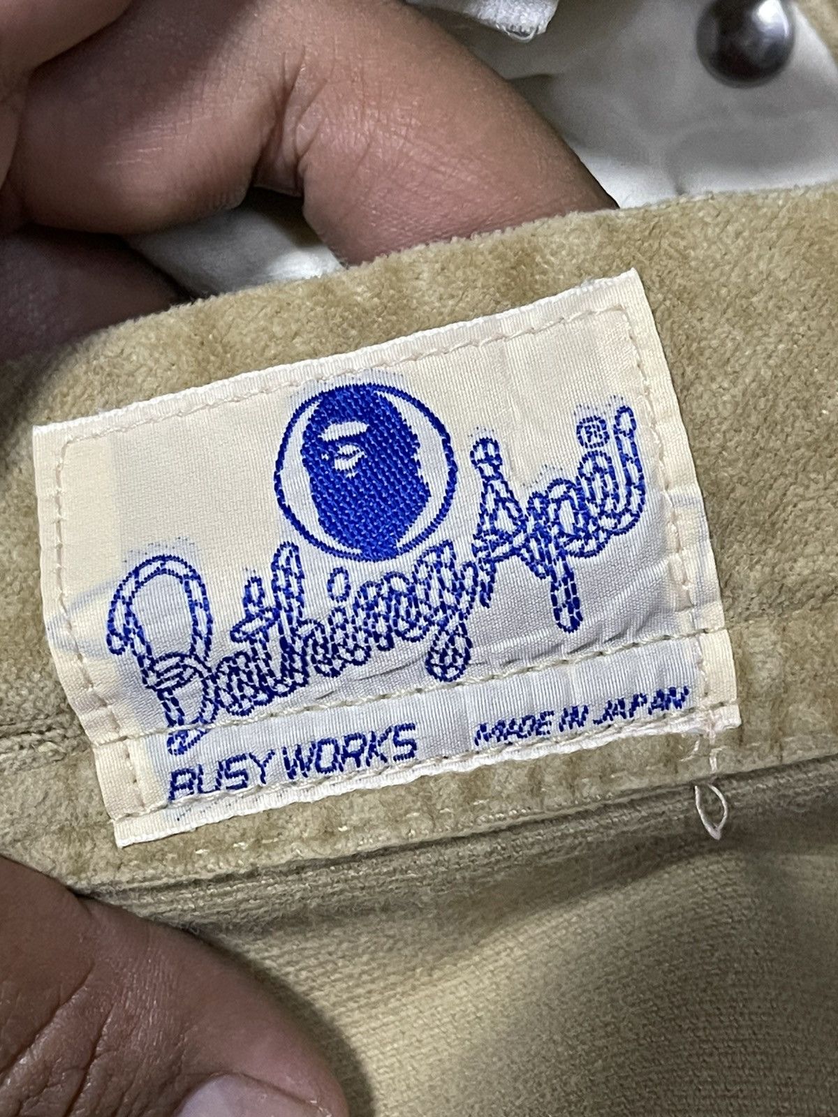 Bape Vintage Bape Velour Trousers Pants Size US 32 / EU 48 - 9 Thumbnail