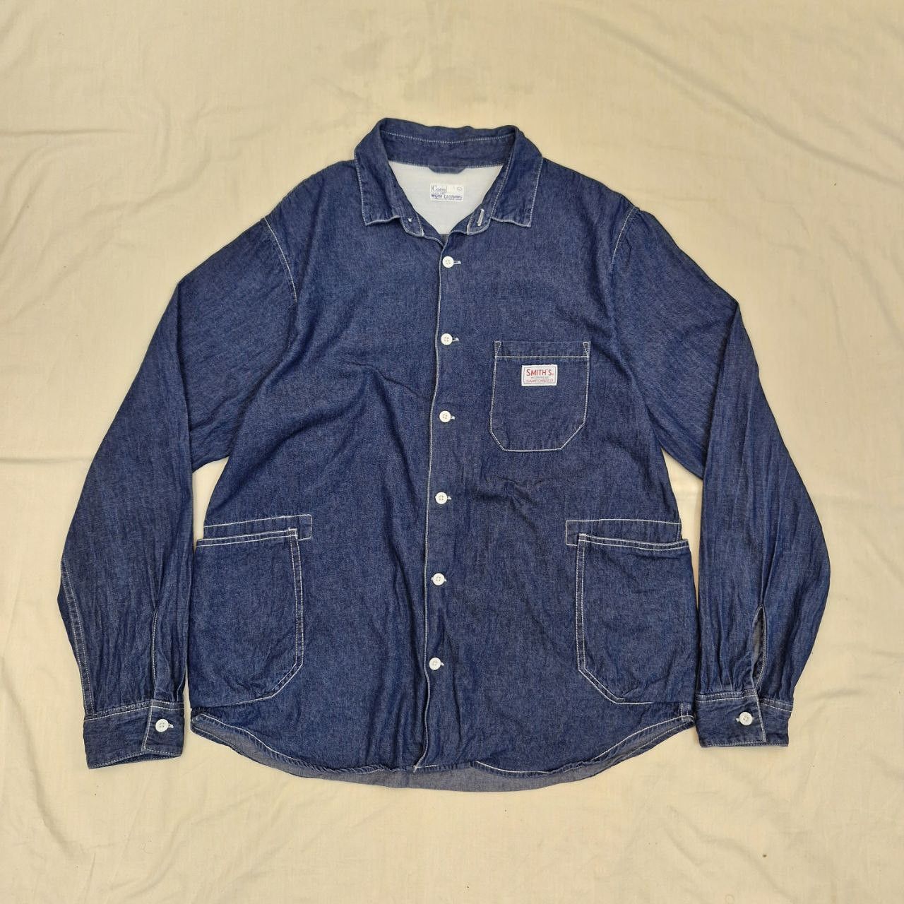 Smith's American Smith's Workwear Sanforized x Coen Denim Shirts Size US L / EU 52-54 / 3 - 1 Thumbnail
