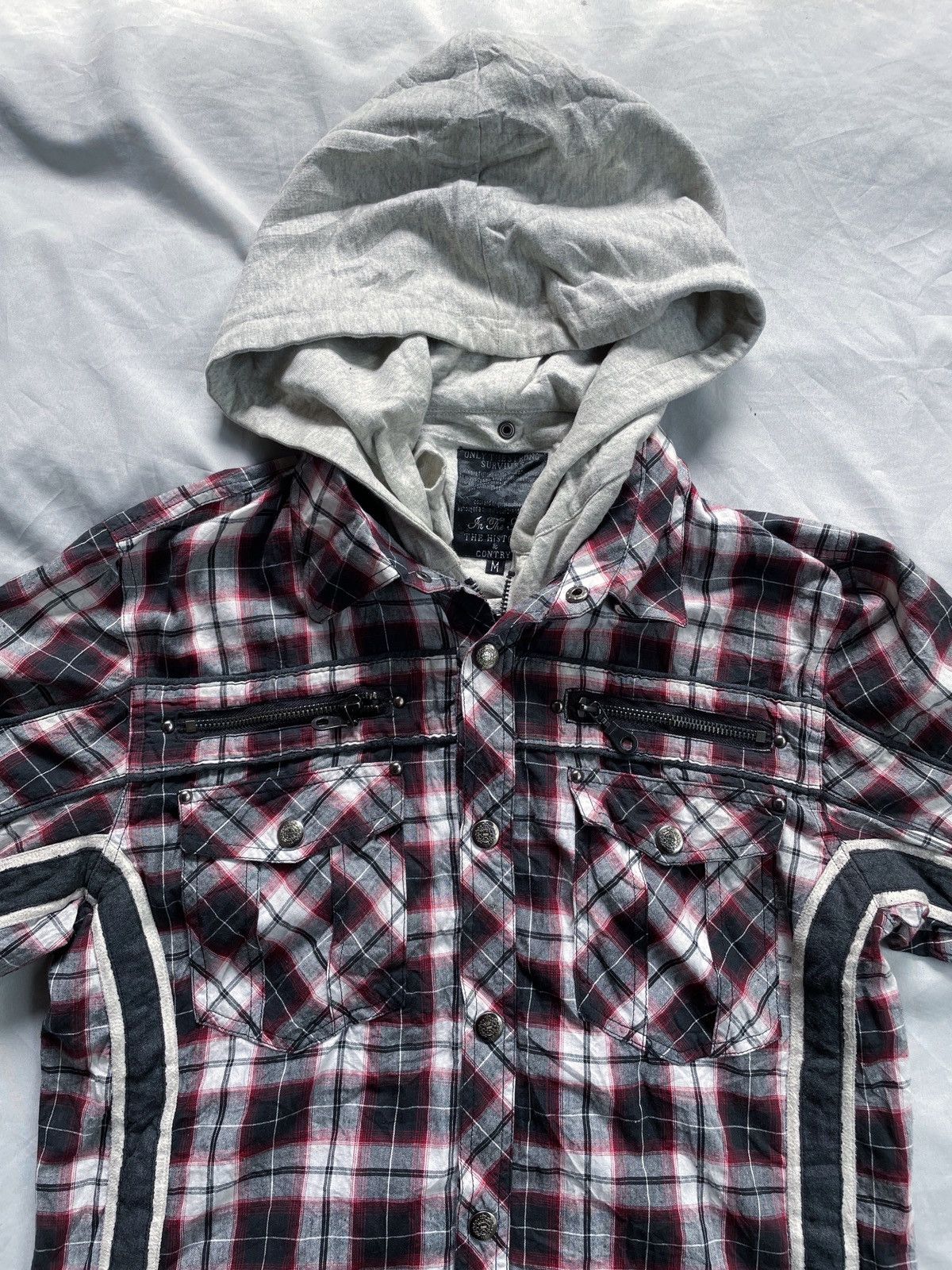 In The Attic IN THE ATTIC DOUBLE LAYER SEDITIONARIES BUTTON UP SHIRT Size US M / EU 48-50 / 2 - 6 Thumbnail