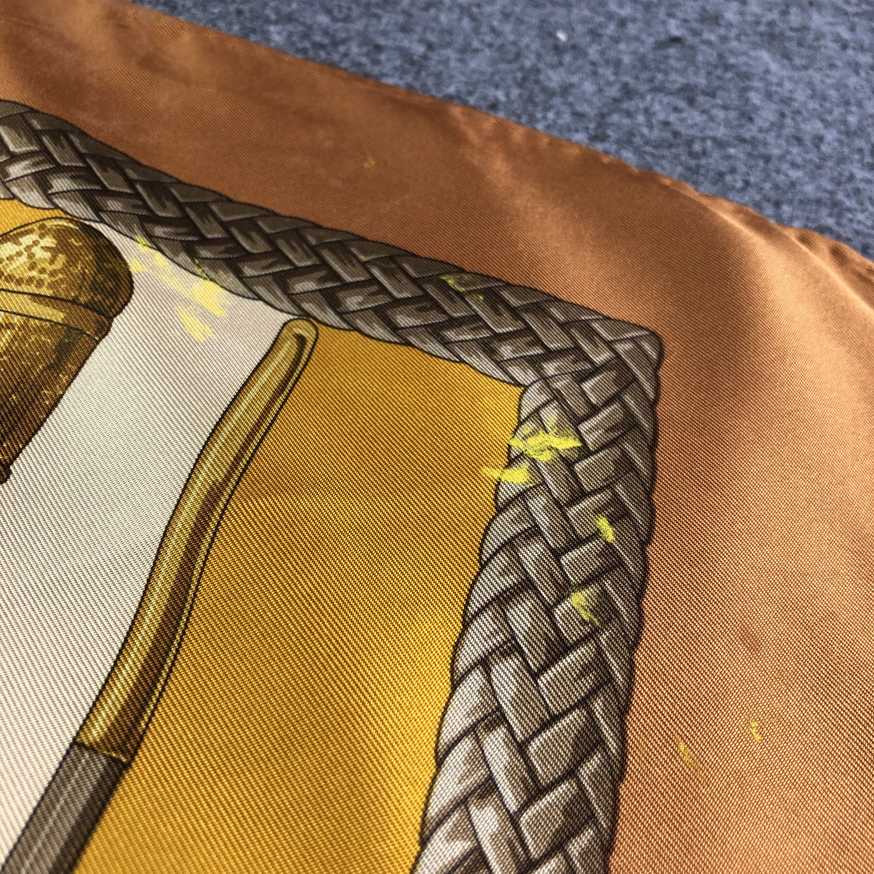 Trussardi Vintage Trussardi Luxury Baroque Silk Scarf M936 Size ONE SIZE - 17 Thumbnail