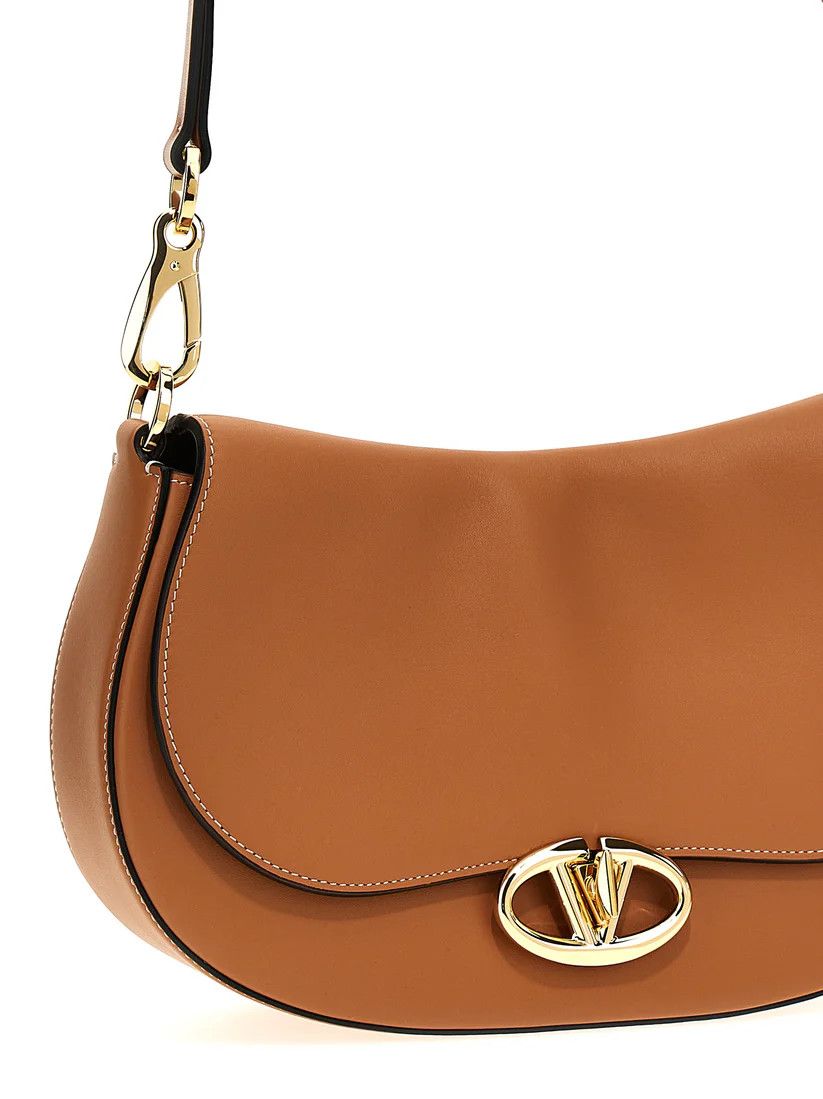 Valentino o1s22i1n0924 Size: OS / Small Ohval Shoulder Bag in Brown Size ONE SIZE - 3 Thumbnail