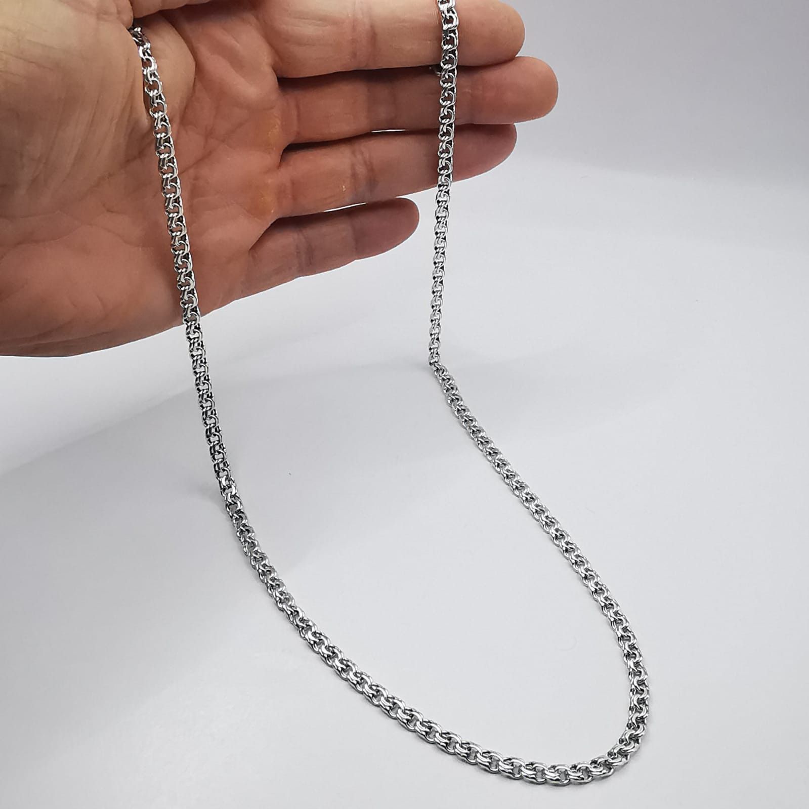 Sterling Silver Vintage Beautiful Jewelry Chain,925 Sterling Silver 29,06g Size ONE SIZE - 5 Thumbnail