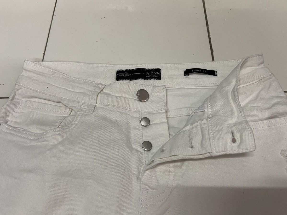 Japanese Brand 2Y DENIM WHITE BLACK JEANS Size US 31 - 6 Thumbnail