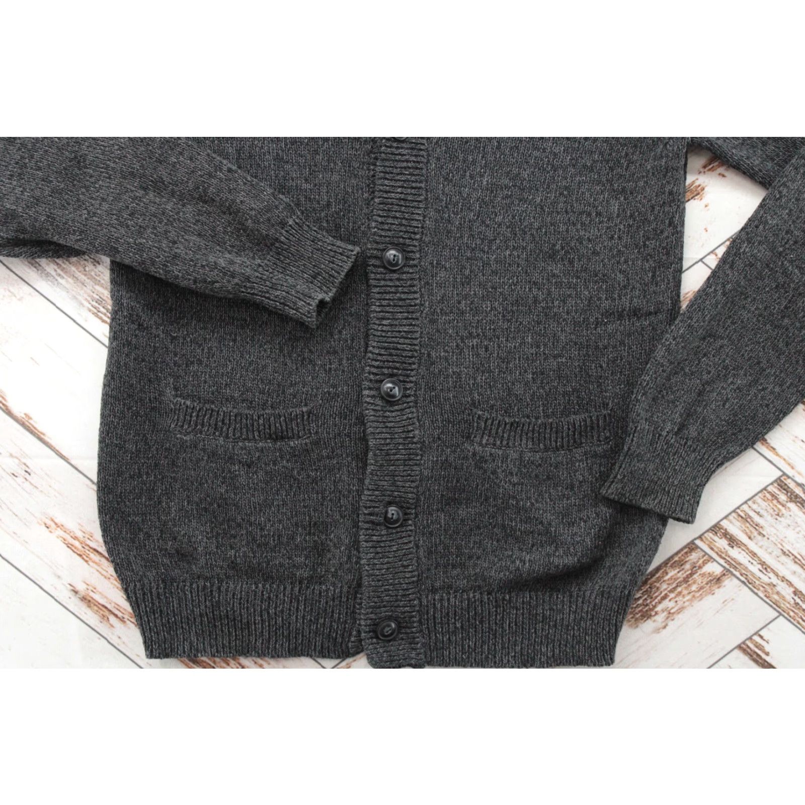 Chaps Chaps Cardigan Sweater Men's Small Gray Long Sleeve V-Neck Button Up Cozy Casual Size US S / EU 44-46 / 1 - 3 Thumbnail