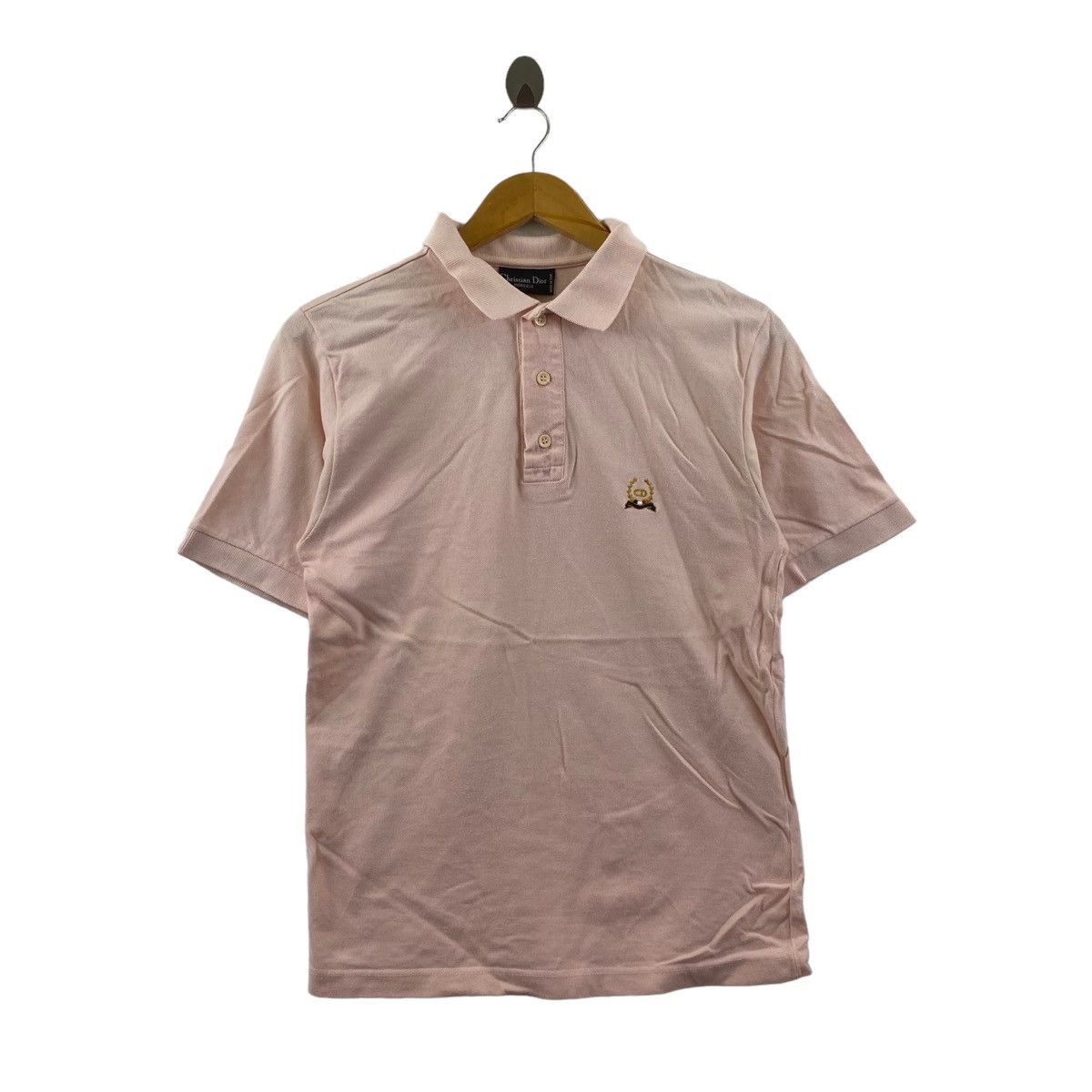 Christian Dior Monsieur × Vintage Vintage CHRISTIAN DIOR MONSIEUR Embroidered Logo Collar Size US S / EU 44-46 / 1 - 1 Thumbnail