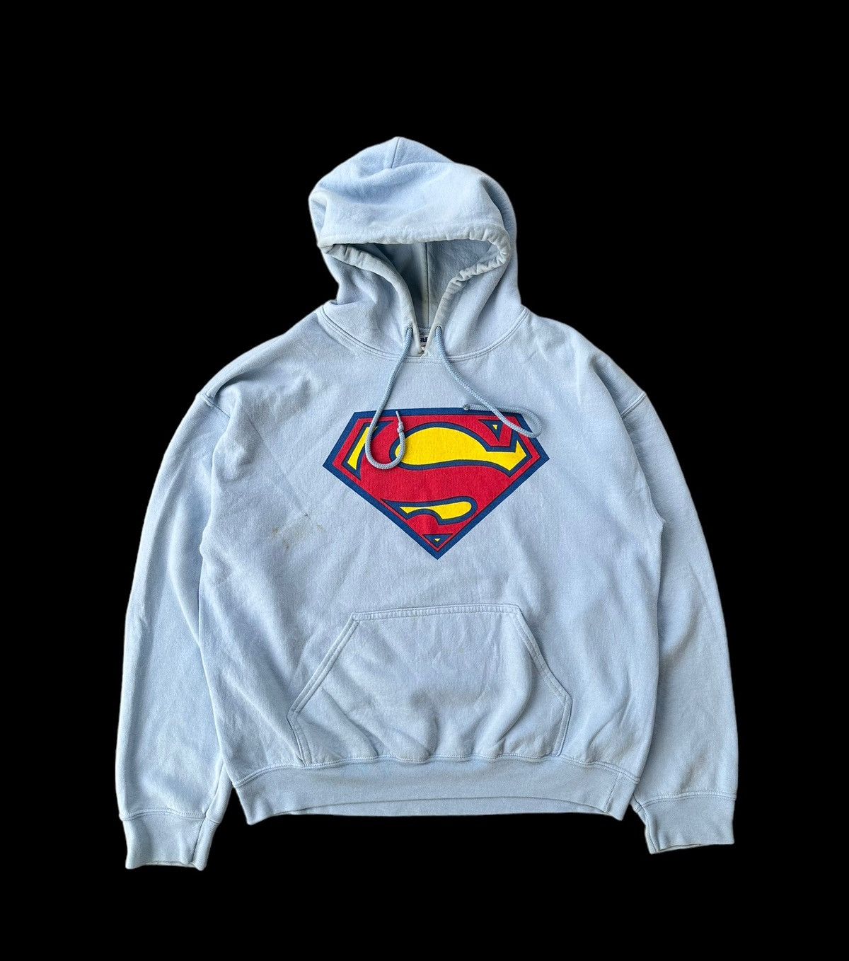 Gildan × Vintage Superman center logo pullover hoodies Size US M / EU 48-50 / 2 - 1 Thumbnail