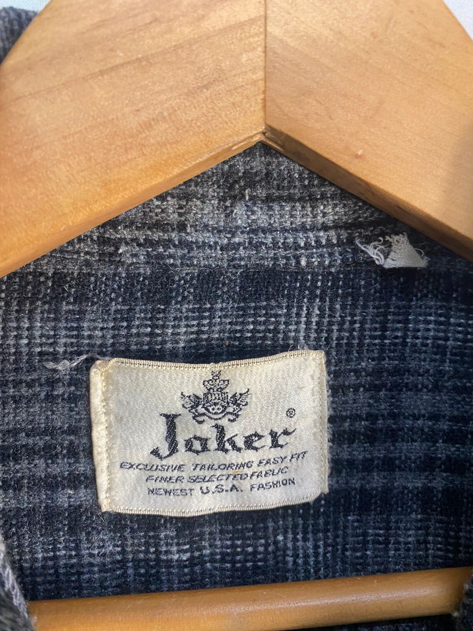Flannel × Japanese Brand Vintage Joker wool flannel button up shirt Size US S / EU 44-46 / 1 - 6 Thumbnail