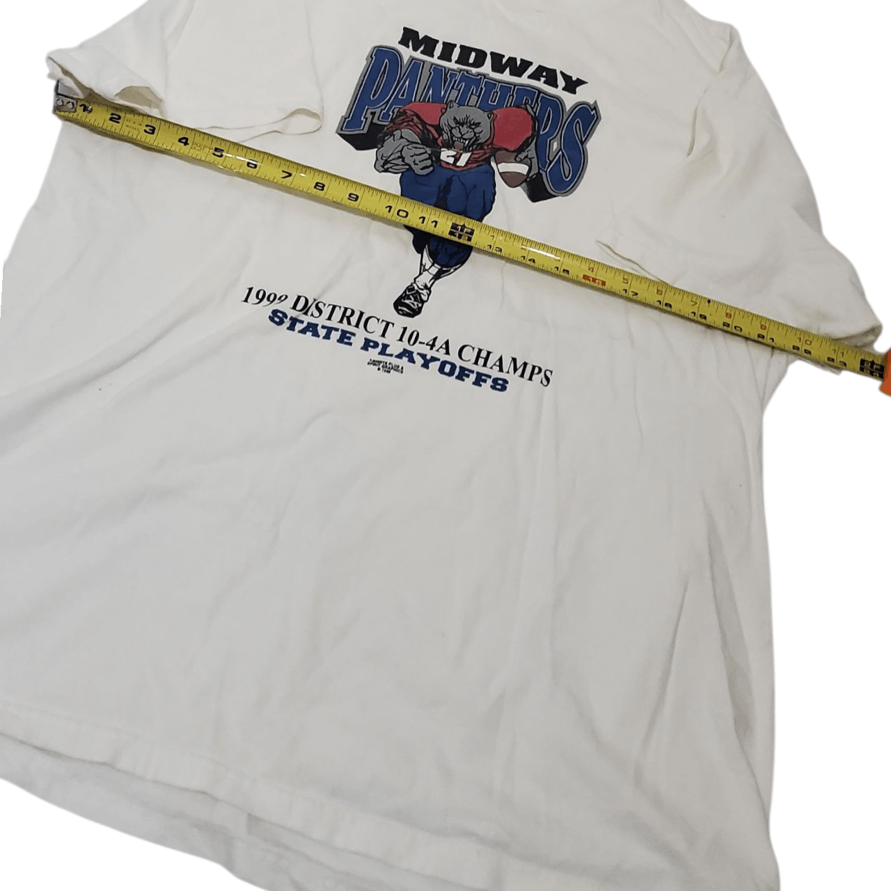 Vintage 1999 Midway Panthers Playoffs T-Shirt Size US XL / EU 56 / 4 - 5 Thumbnail