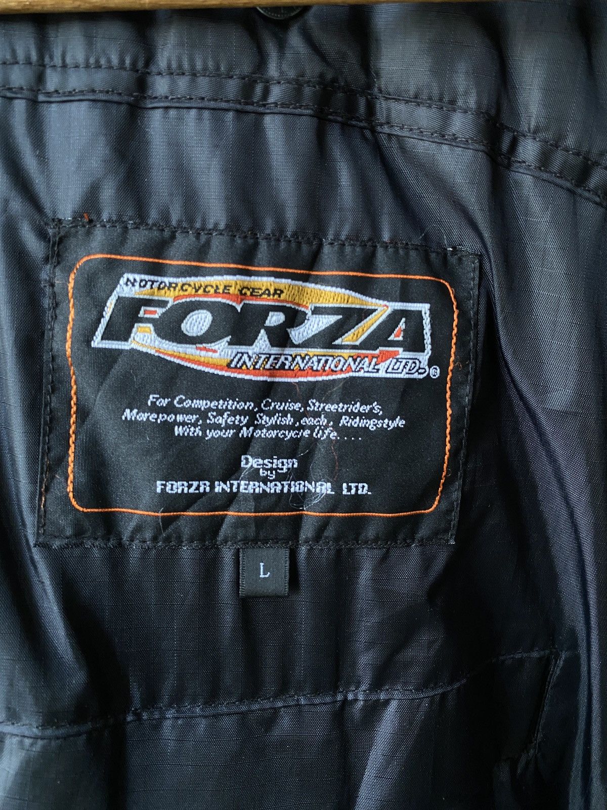 Racer Worldwide Vintage Forza Motorcycle Riding Jacket Size US L / EU 52-54 / 3 - 15 Thumbnail