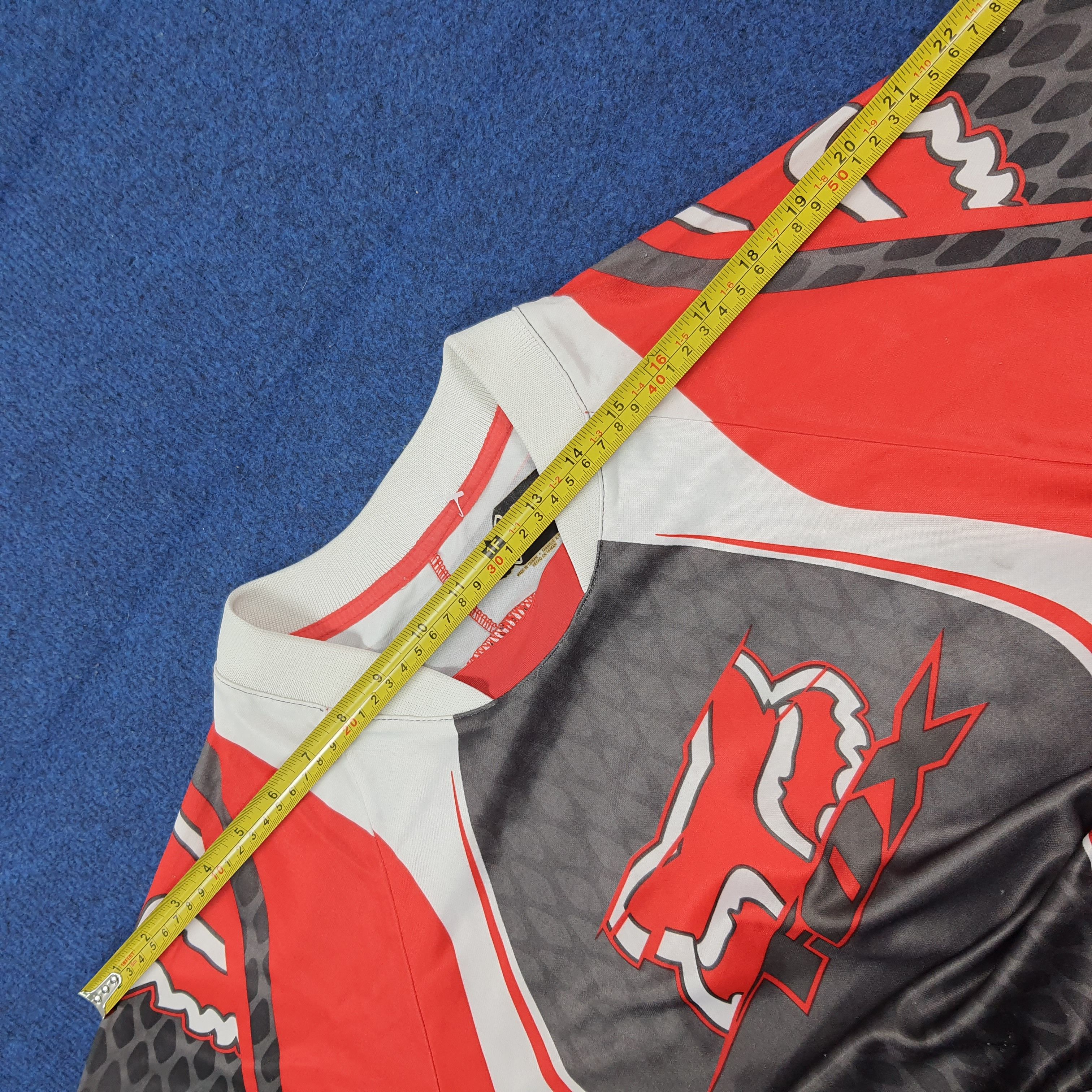 Fox Racing Vintage Fox Racing Motorsports Jersey C285N69 Size US XL / EU 56 / 4 - 10 Thumbnail