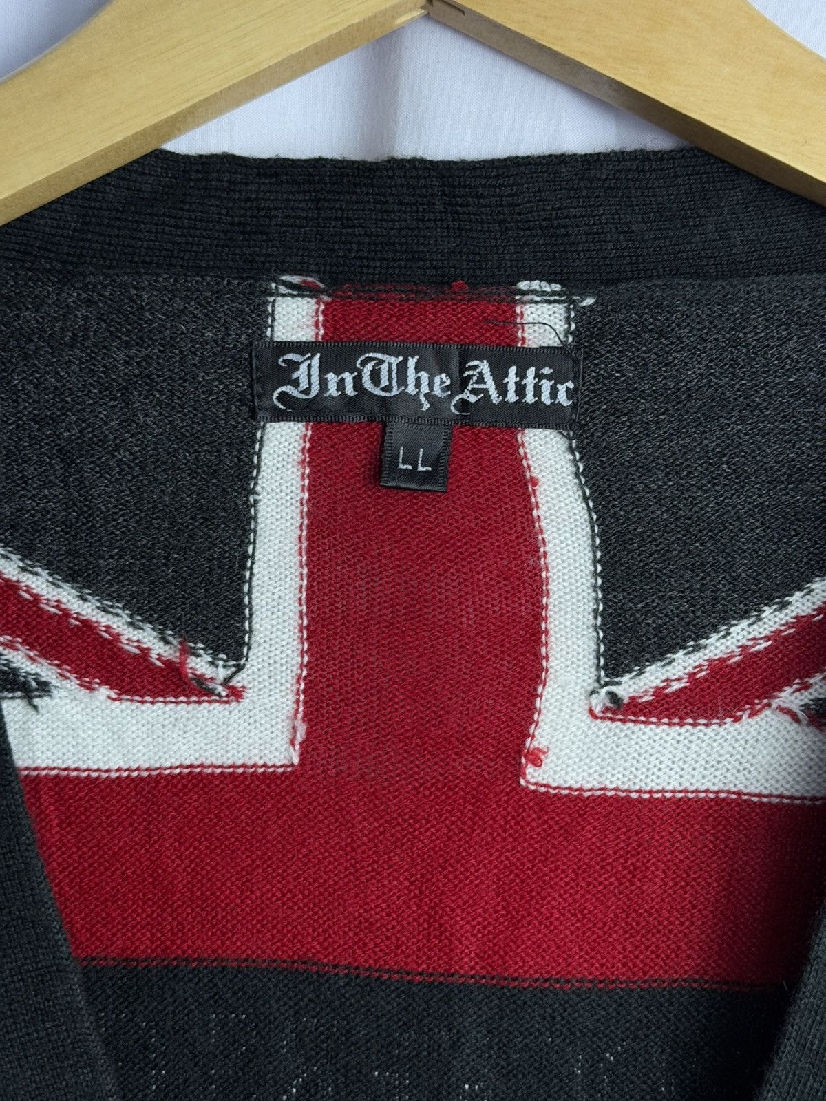Japanese Brand Intheattic Cardigan Rockers England Ifsix Lgb Style Size US L / EU 52-54 / 3 - 6 Thumbnail