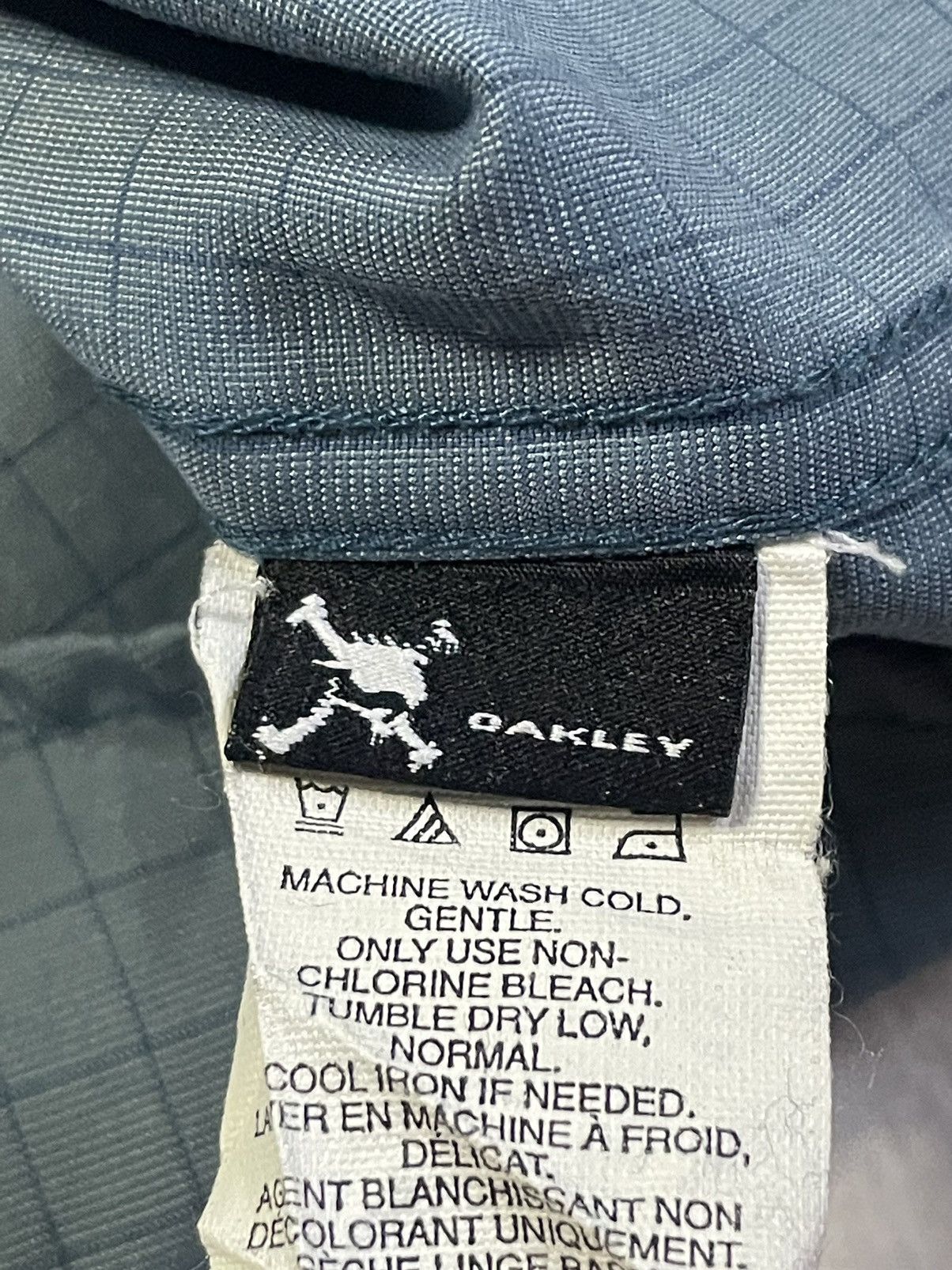 Oakley Vintage Oakley 00’s Shirt Button Up Short Metal Logo RARE Size US M / EU 48-50 / 2 - 8 Thumbnail