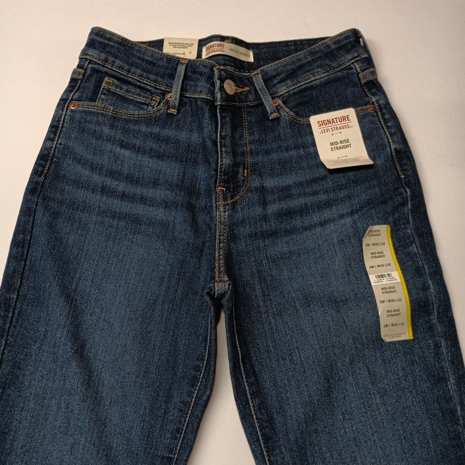 Levi's Levi Signature High Rise Skinny Jeans Woman's Size 2 M 26x32 Size 26" / US 2 / IT 38 - 4 Thumbnail