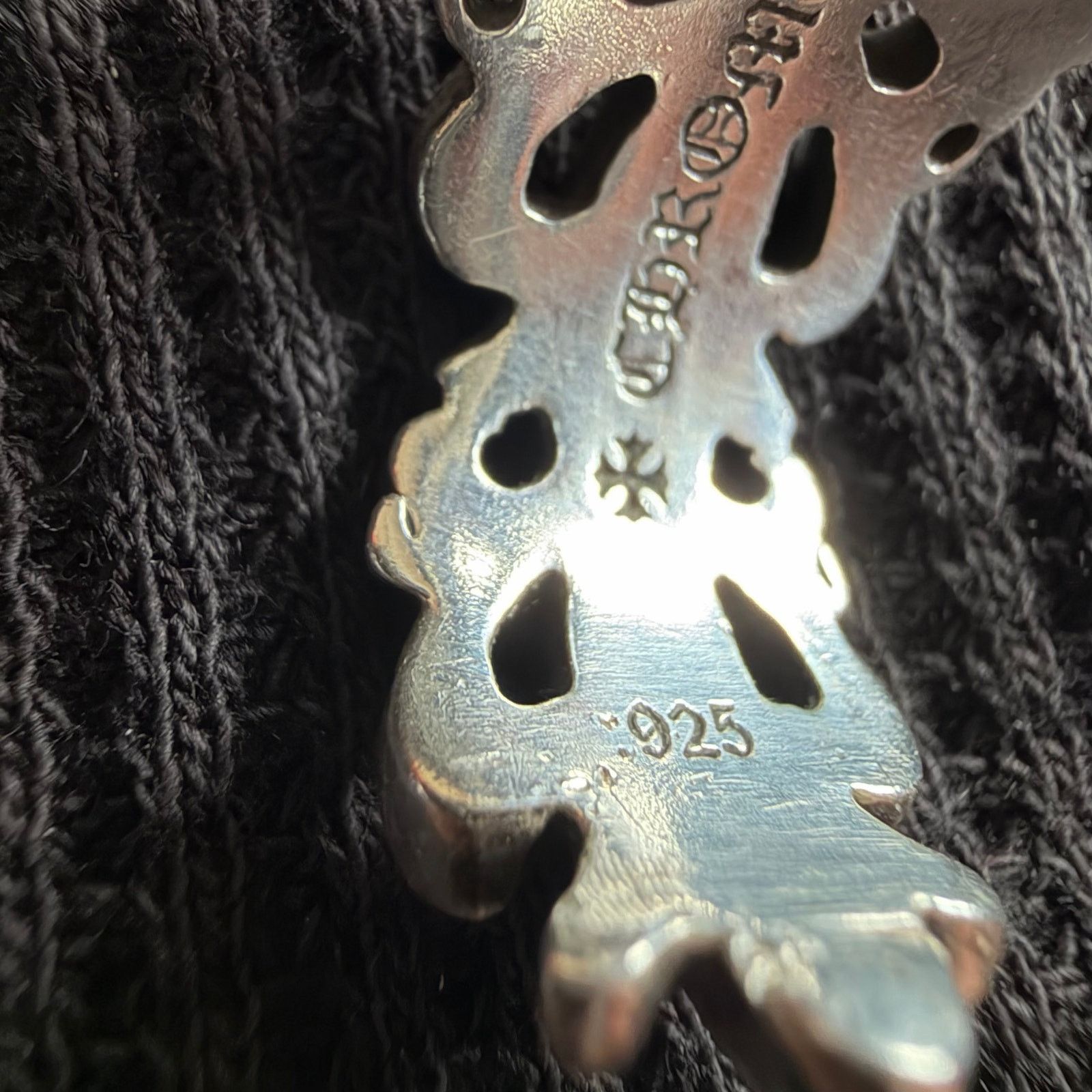 Chrome Hearts Chrome Hearts Open Floral Ring Aftermarket Diamond Size ONE SIZE - 8 Thumbnail
