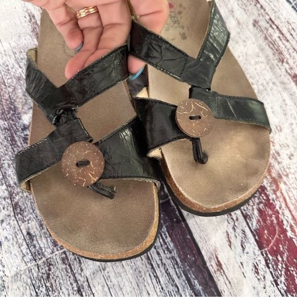 Other Haflinger Women’s Leather Sandals Size US 7.5 / IT 37.5 - 3 Thumbnail