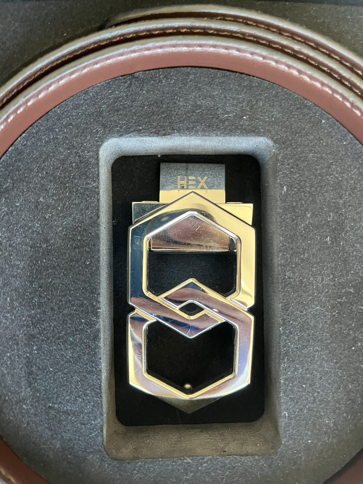 Other Men’s Hex-tie Belt Size 42 - 3 Thumbnail