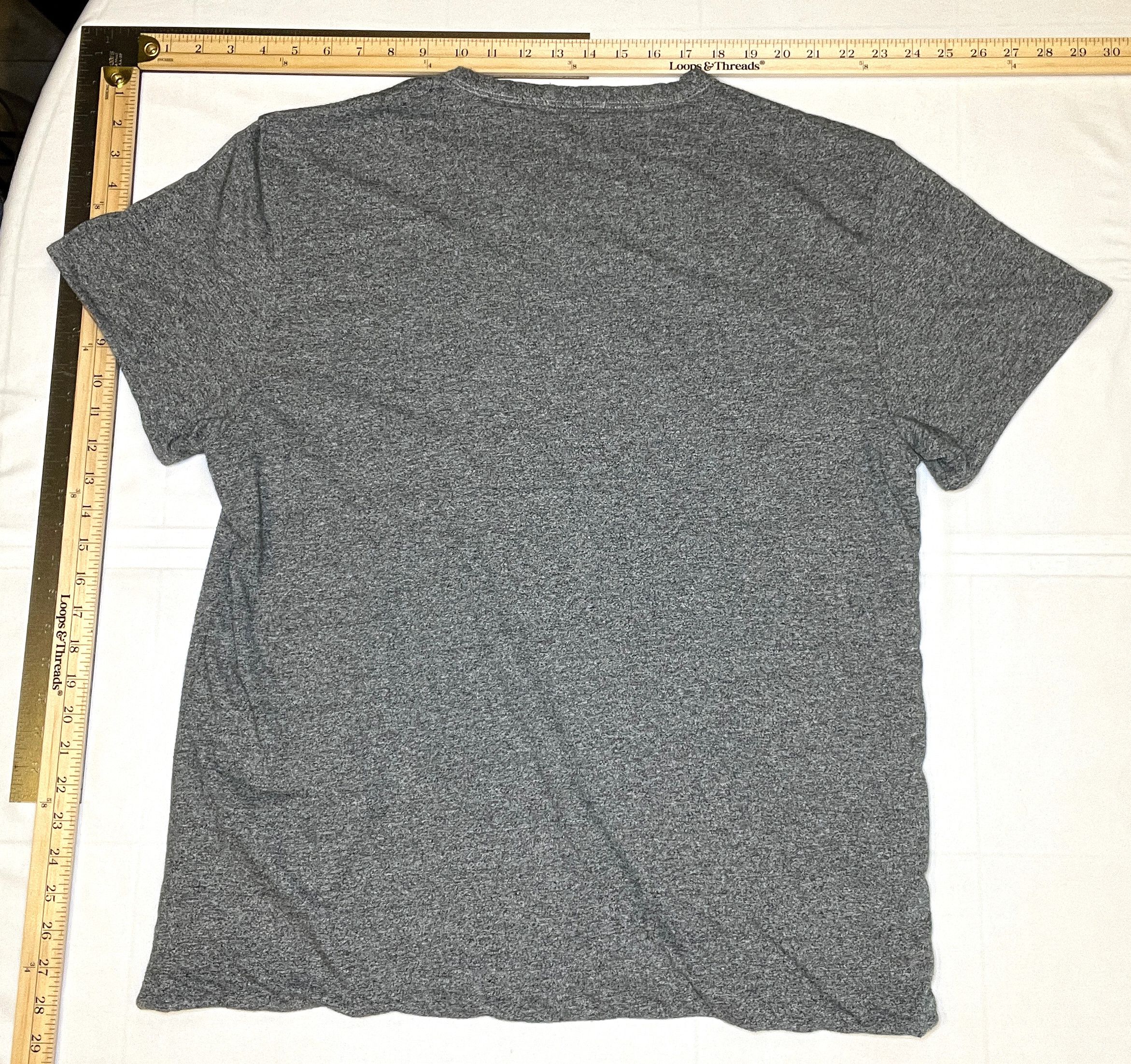 7 For All Mankind 7 For All Mankind Double T-shirt Grey and Orange Men's Large Size US L / EU 52-54 / 3 - 2 Thumbnail