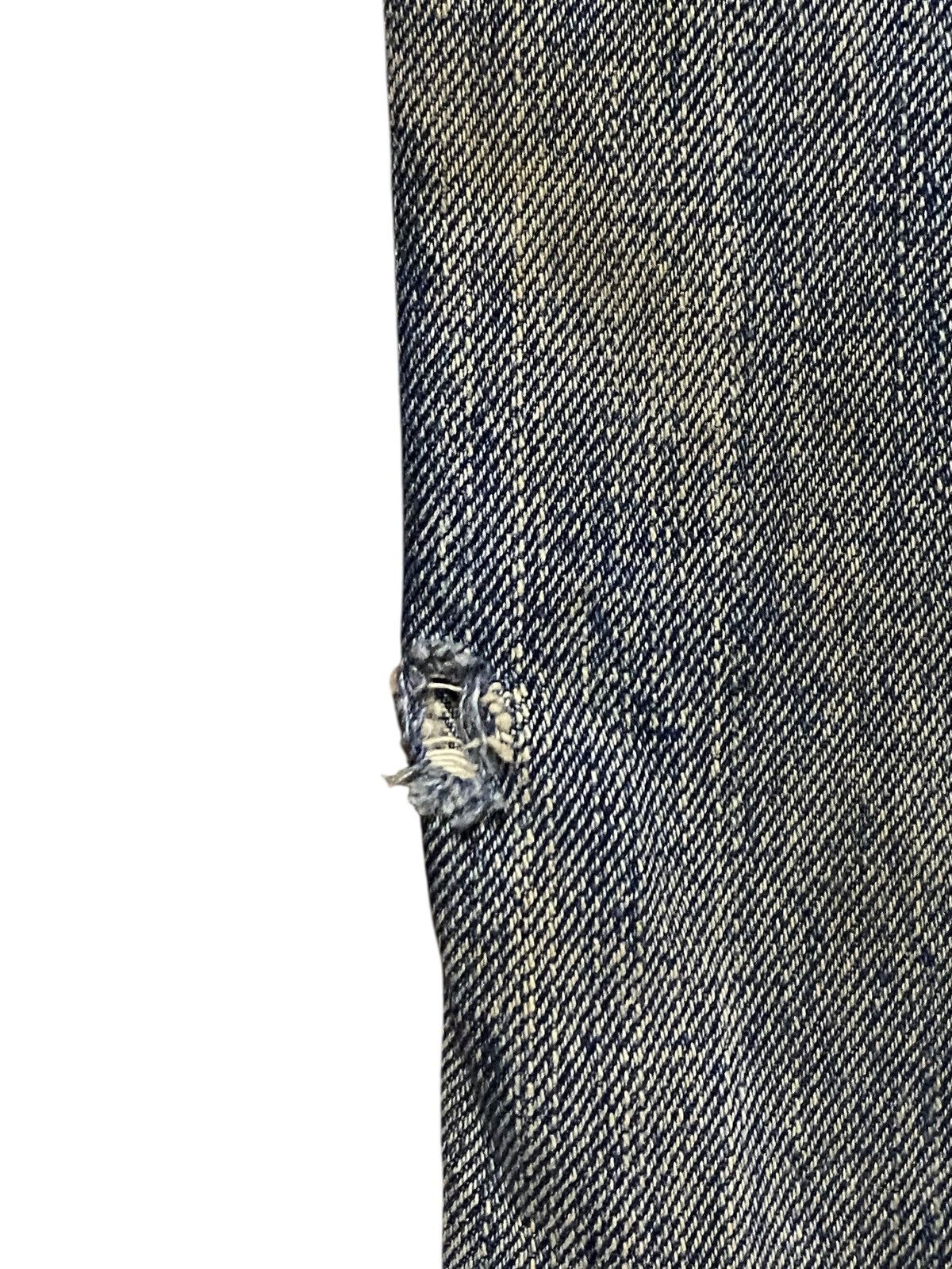 Junya Watanabe Vintage Blue Corn Japan Selvedge Heavy Faded Distressed Jean Size US 32 / EU 48 - 15 Thumbnail