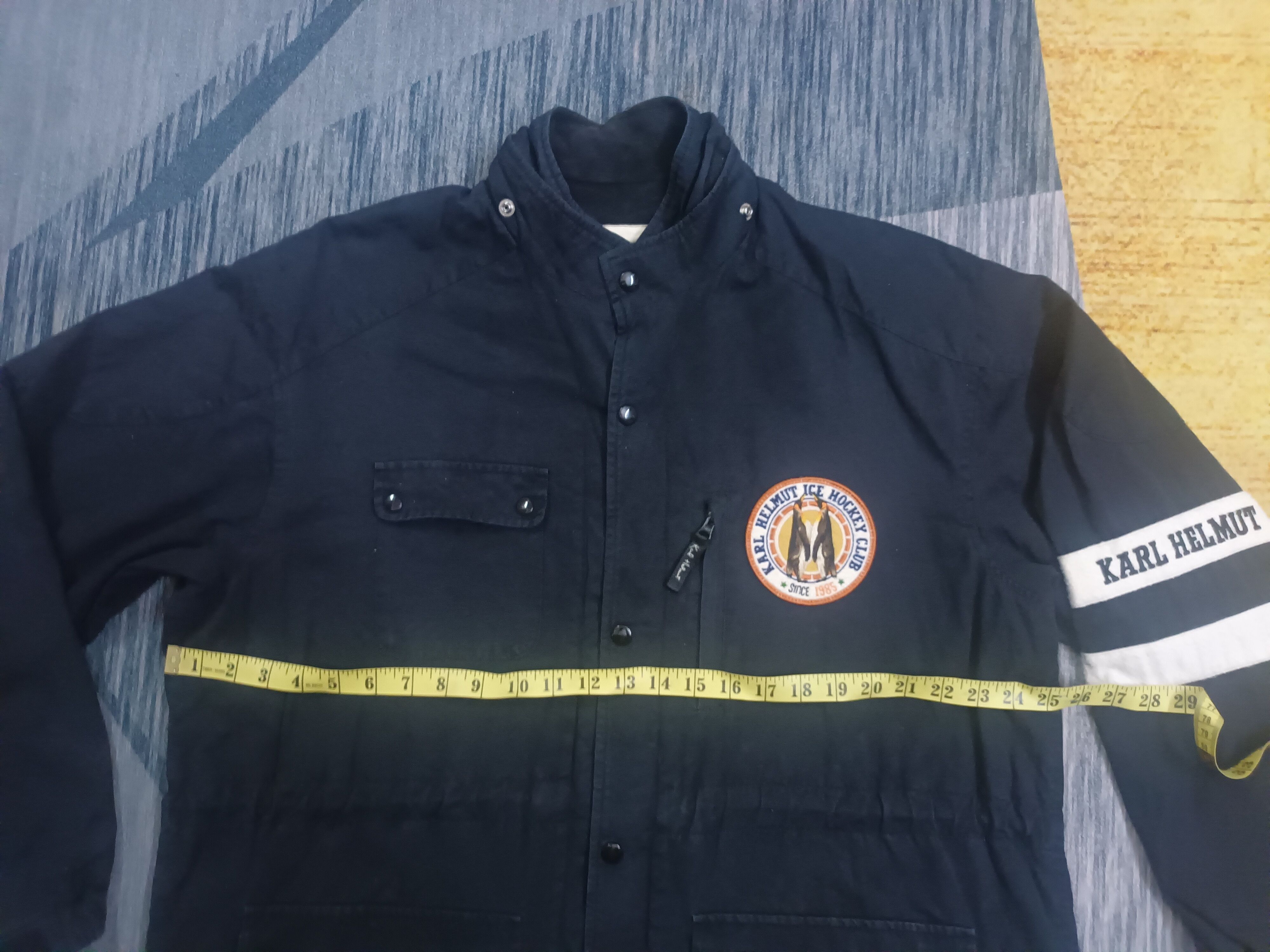 Karl Helmut 🔥 KARL HELMUT ICE HOCKEY CLUB JACKET 🔥 Size US XXL / EU 58 / 5 - 13 Thumbnail