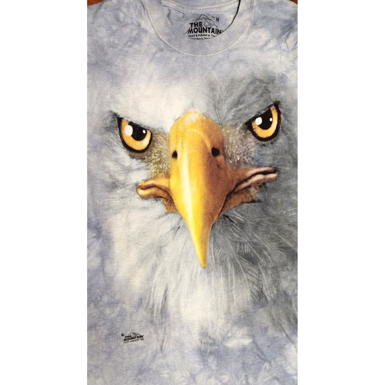 The Mountain VINTAGE The Mountain Eagle New T Shirt Men’s M Medium Tie Dye Blue NWT 2011 Size US M / EU 48-50 / 2 - 5 Thumbnail