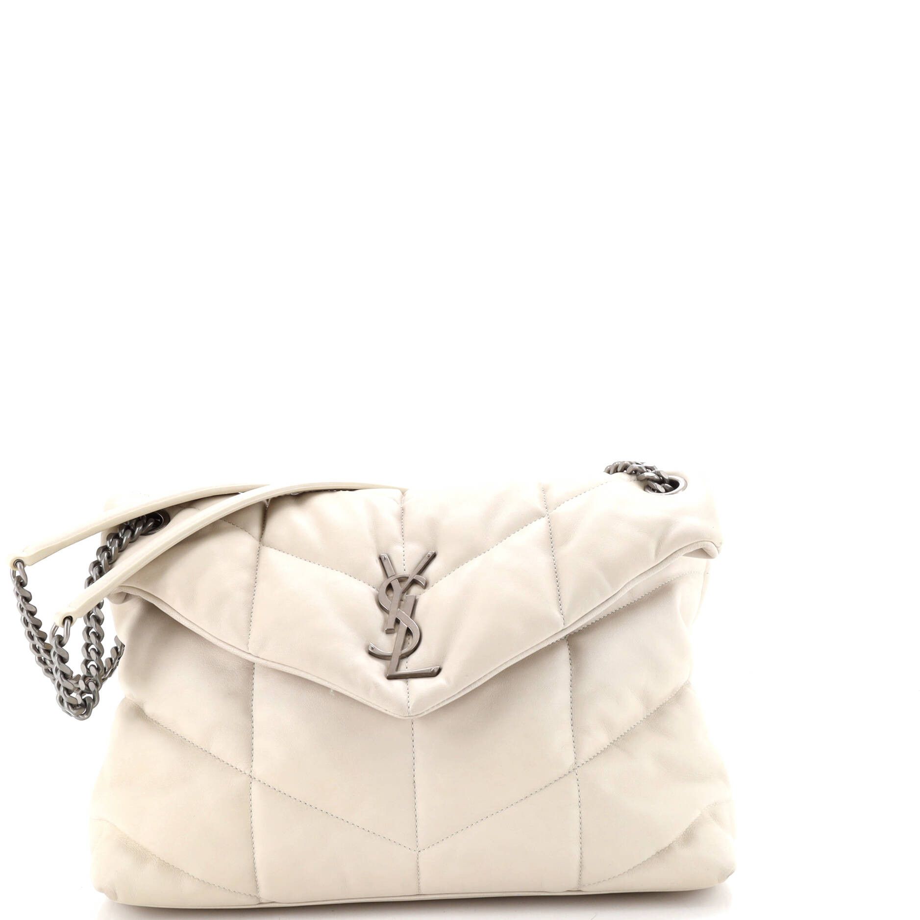 Saint Laurent Paris Loulou Puffer Shoulder Bag Size ONE SIZE - 1 Thumbnail