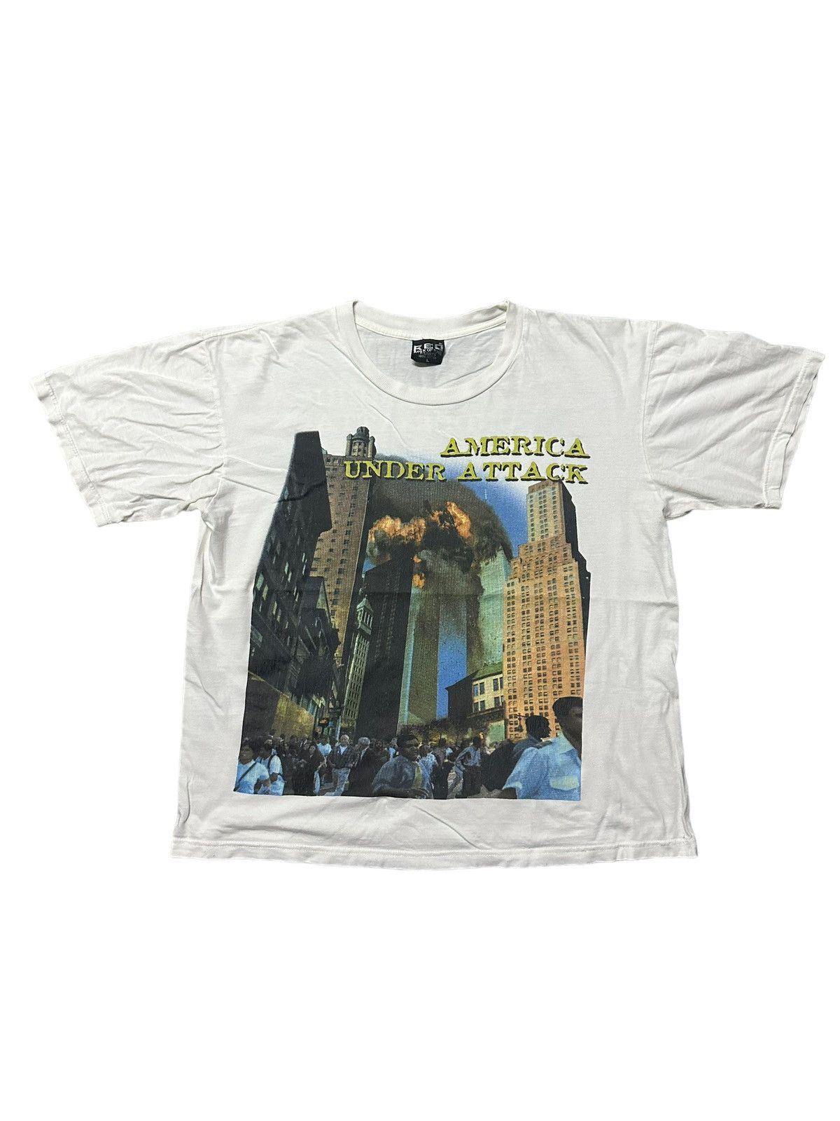 Vintage Vintage america under attack OVP tee Size US L / EU 52-54 / 3 - 1 Thumbnail