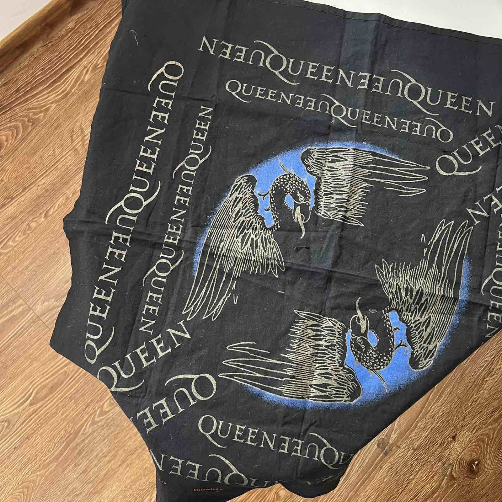 Vintage Vintage queen band scarf 90s Size ONE SIZE - 2 Thumbnail
