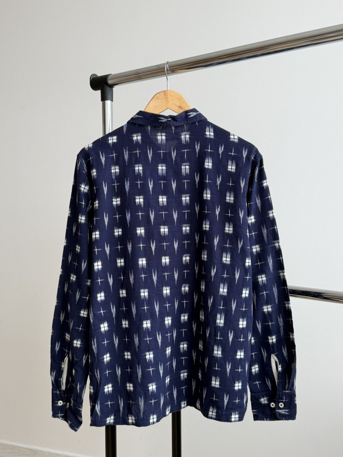 Universal Works Universal Works Ikat Garage Shirt Size US L / EU 52-54 / 3 - 6 Thumbnail