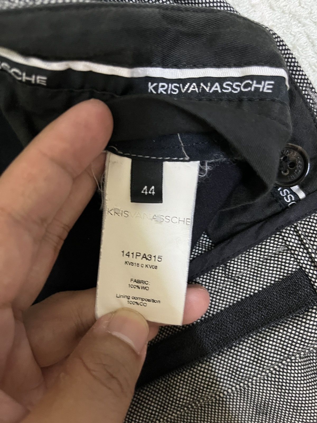 Kris Van Assche Kris Van Assche Slim 7 Pocket Pants Size 29" - 11 Thumbnail
