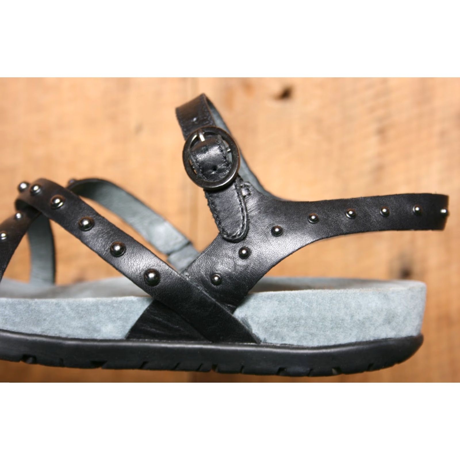 Dansko DANSKO Brigitte Studded Black Leather Strappy Slingback Sandals EU 38 US 7.5 Womens Size US 8 / IT 38 - 7 Thumbnail