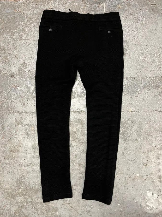 Emporio Armani × Vintage AW2013 Emporio Armani Black Wool Long Cozy Pants Size US 33 - 5 Thumbnail