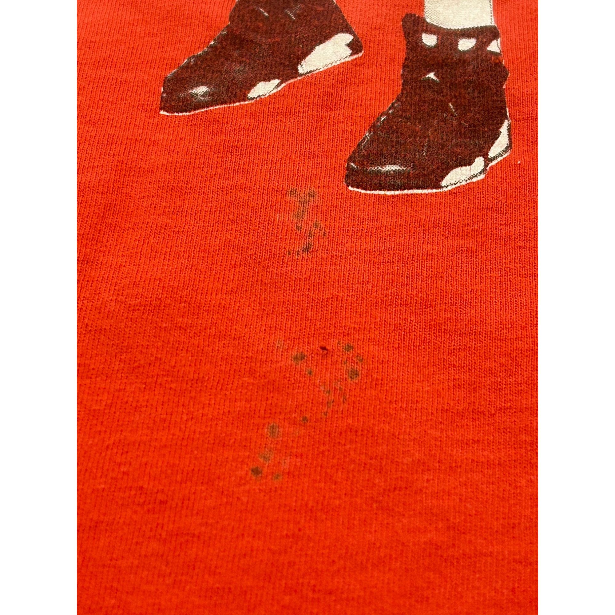 Nike Vintage 1990's Nike Air Jordan Flight School Single Stitch T Size US L / EU 52-54 / 3 - 6 Thumbnail