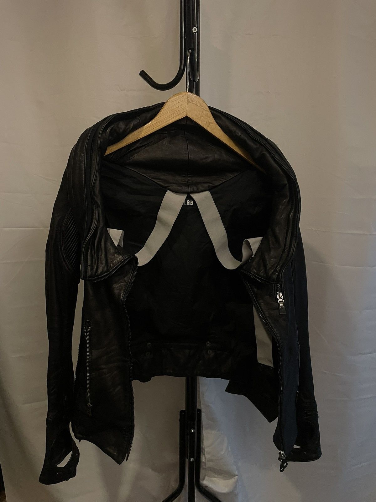 Le Grande Bleu (L.G.B.) L.G.B BONO-9 leather jacket Size US XS / EU 42 / 0 - 8 Thumbnail