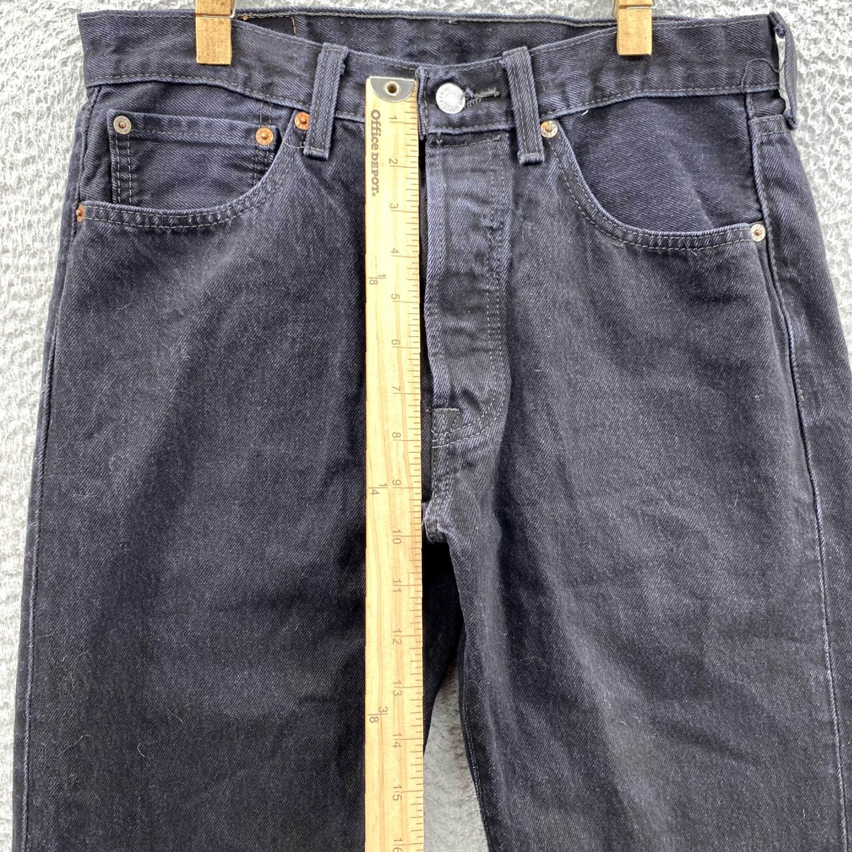 Levi's Levi's 501 XX Jeans Men 30x29 Button Fly Classic Straight Denim Cotton Pants 90s Vintage 501 XX Mens Jeans Size US 30 / EU 46 - 5 Thumbnail