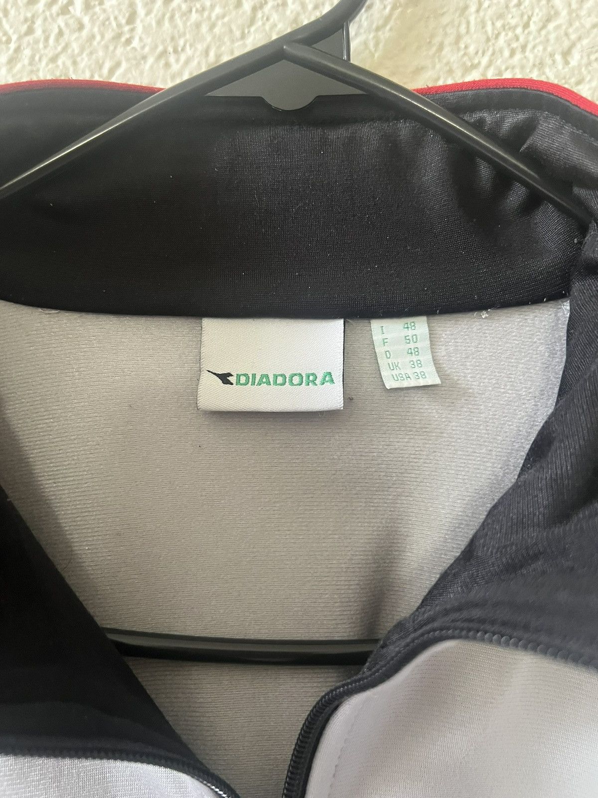 Diadora × Vintage Vintage Diadora Silver Track Jacket Size US M / EU 48-50 / 2 - 4 Thumbnail