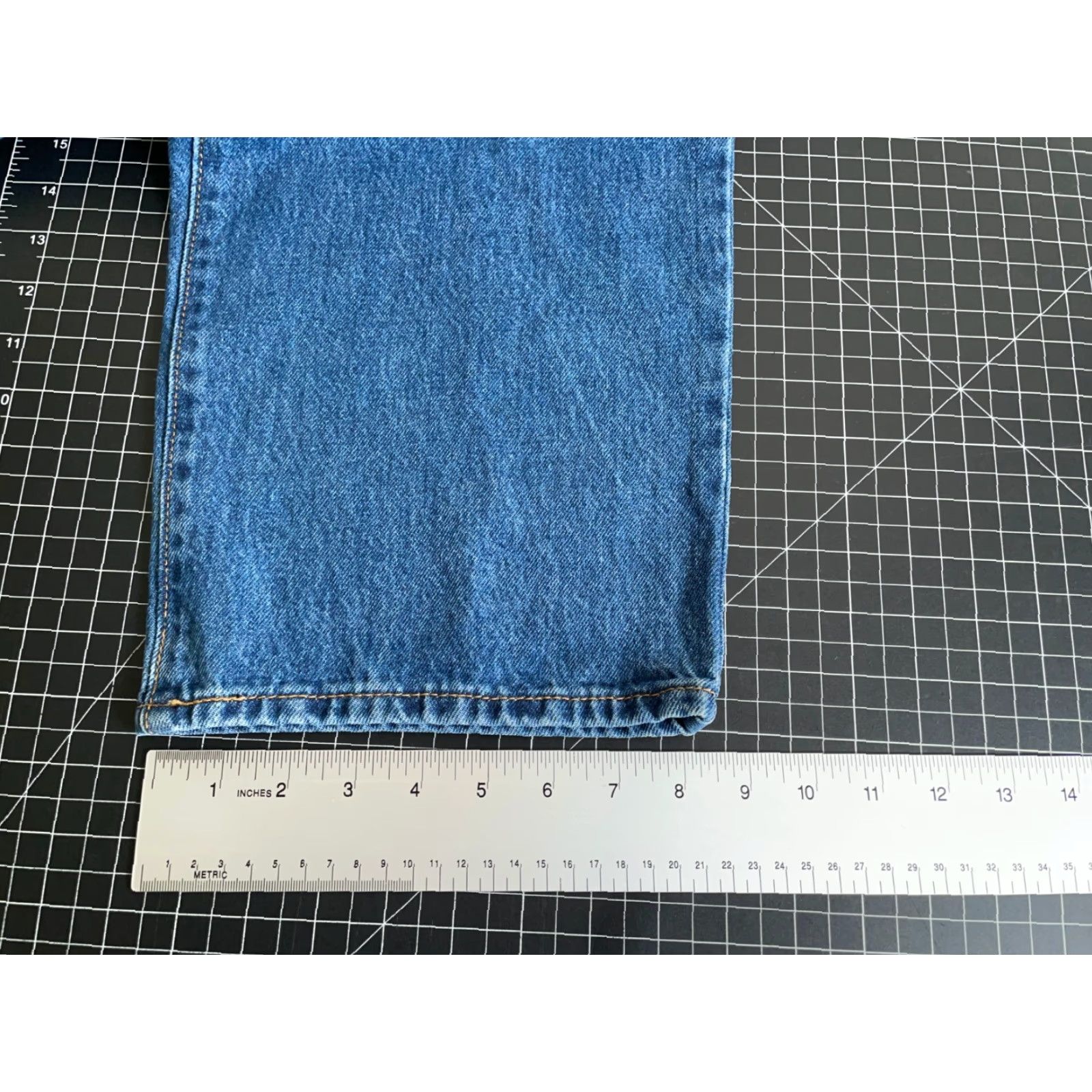 Levi's VINTAGE Levi's Jeans Women's Baggy Fit 94 Straight Leg 36x30.5 Blue Denim Fall Winter Size 24" / US 00 / IT 34 - 7 Thumbnail