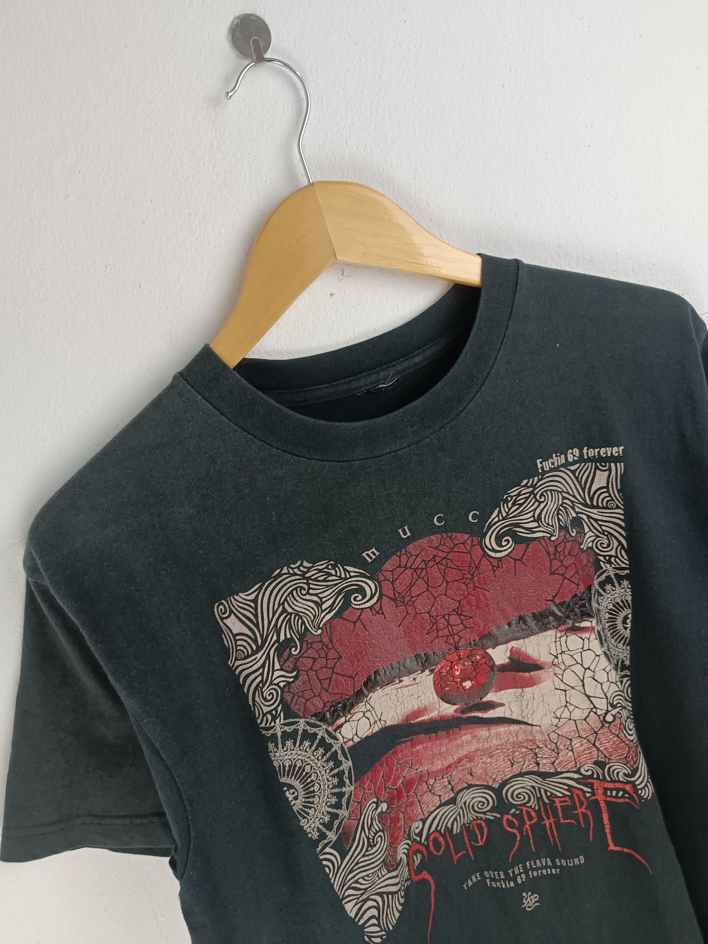 Band Tees VINTAGE MUCC SOLID SPHERE FUCKIN 69 FOREVER METAL PUNKGRUNGE Size US L / EU 52-54 / 3 - 5 Thumbnail