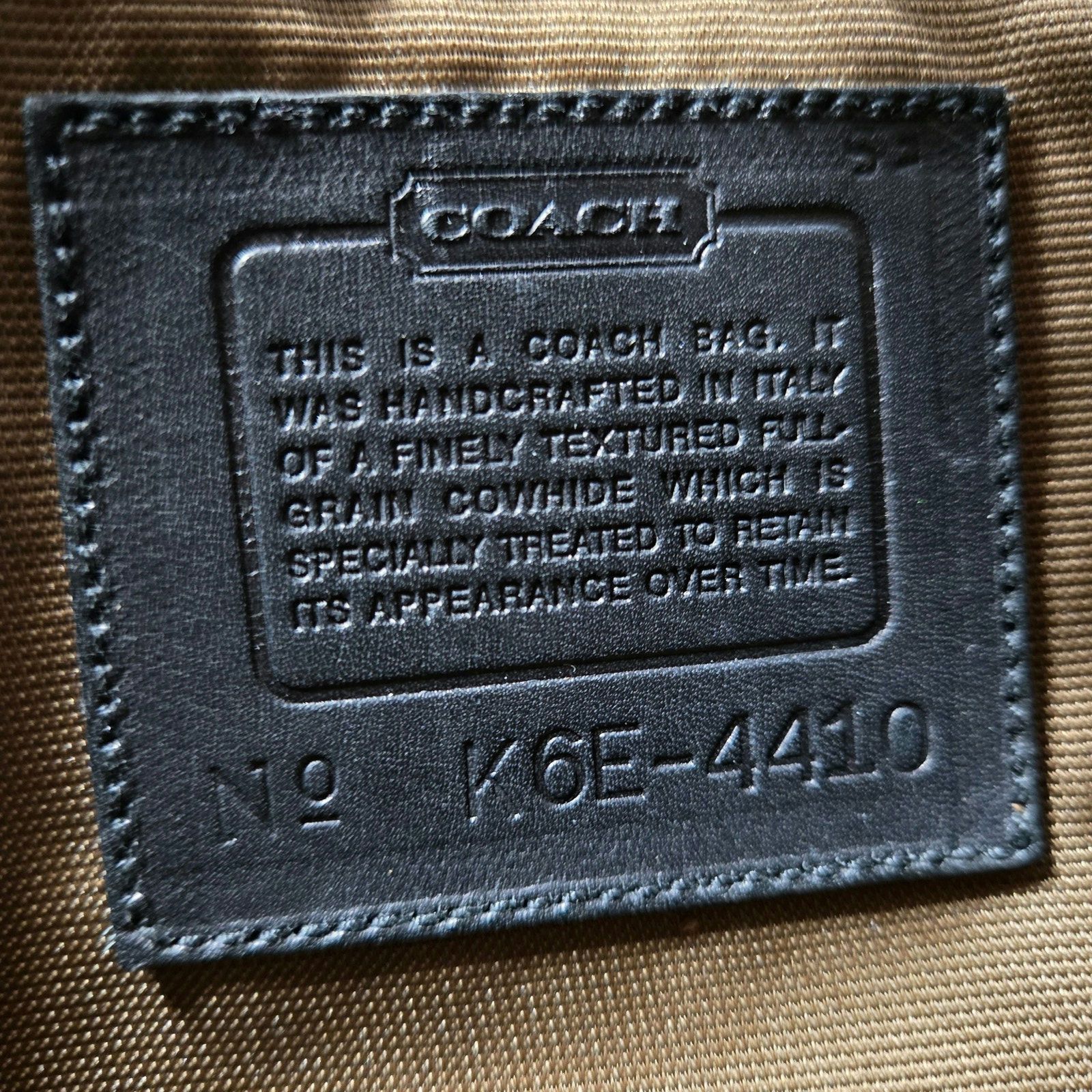 Coach Vintage Coach Sutton Leather Satchel 4410 Made in Italy Size ONE SIZE - 3 Thumbnail