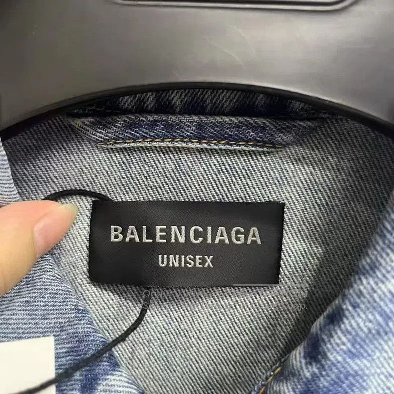 Balenciaga Balenciaga Blue Denim Hooded Jacket. Size US S / EU 44-46 / 1 - 3 Thumbnail