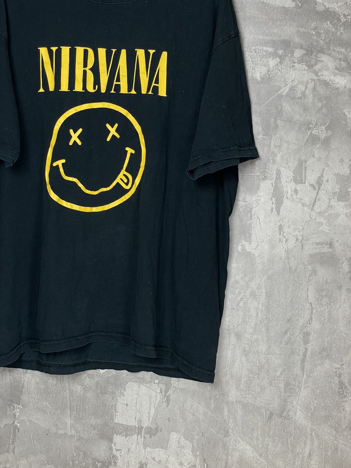 Band Tees × Vintage 90’s Vintage Nirvana Big Logo Y2K Rock T-Shirt Band Tee Size US XL / EU 56 / 4 - 6 Thumbnail