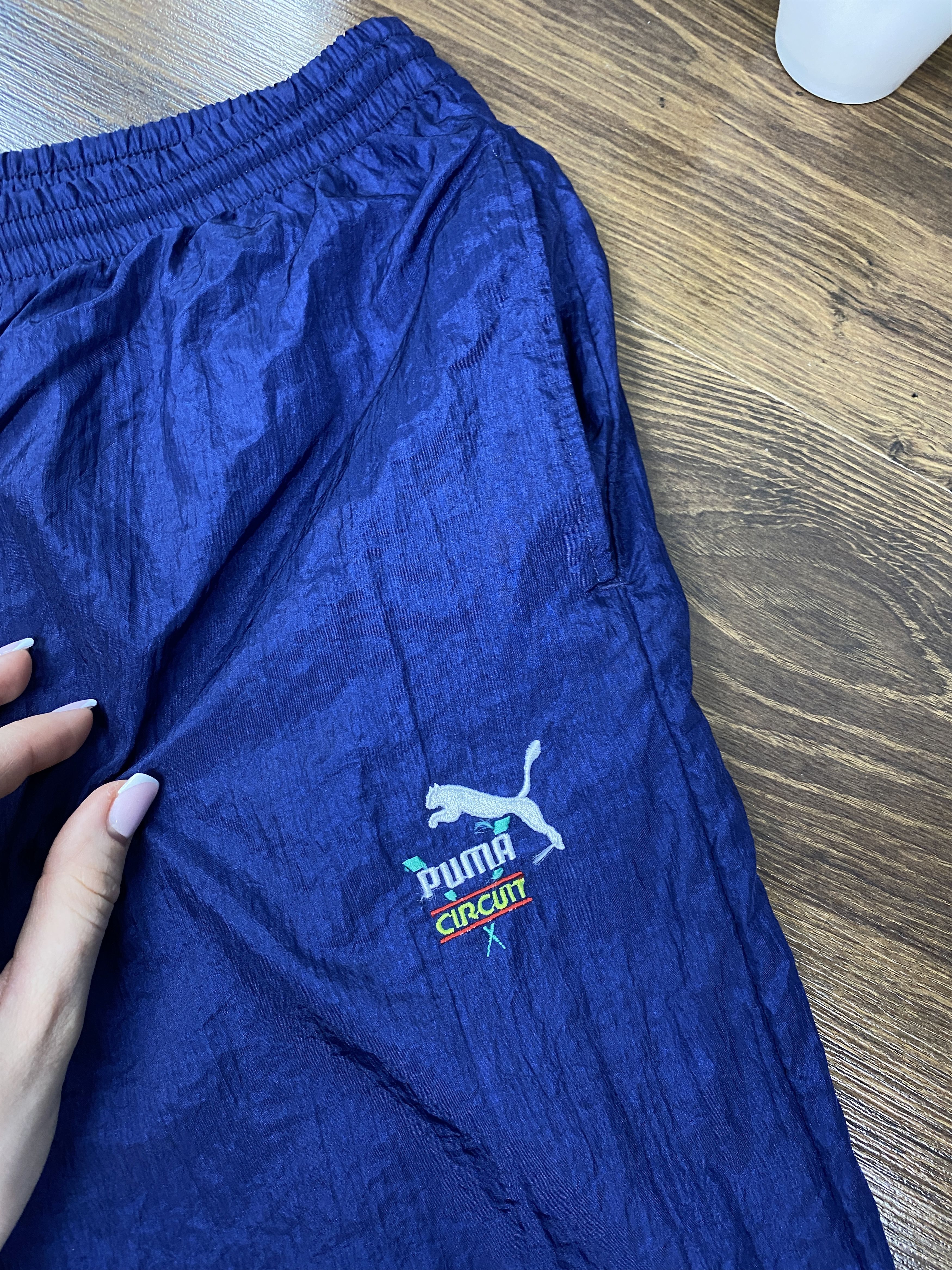 Puma Puma Circuit vintage baggy parachute nylon track pants y2k Size US 34 / EU 50 - 3 Thumbnail