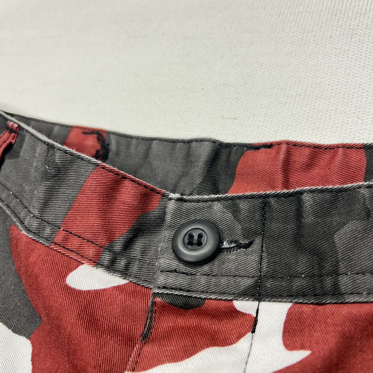 Rothco Rothco Pants Red Camo Cargo BDU Baggy Tactical Utility Y2K Size US 28 / EU 44 - 6 Thumbnail